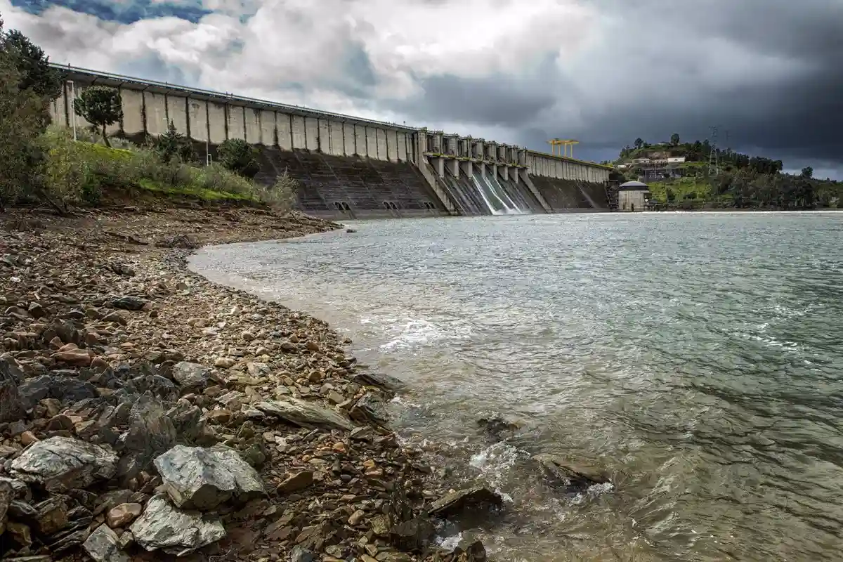 La reserva hídrica baja al 35,3%. Embalse de La Serena en Badajoz / Foto: EP