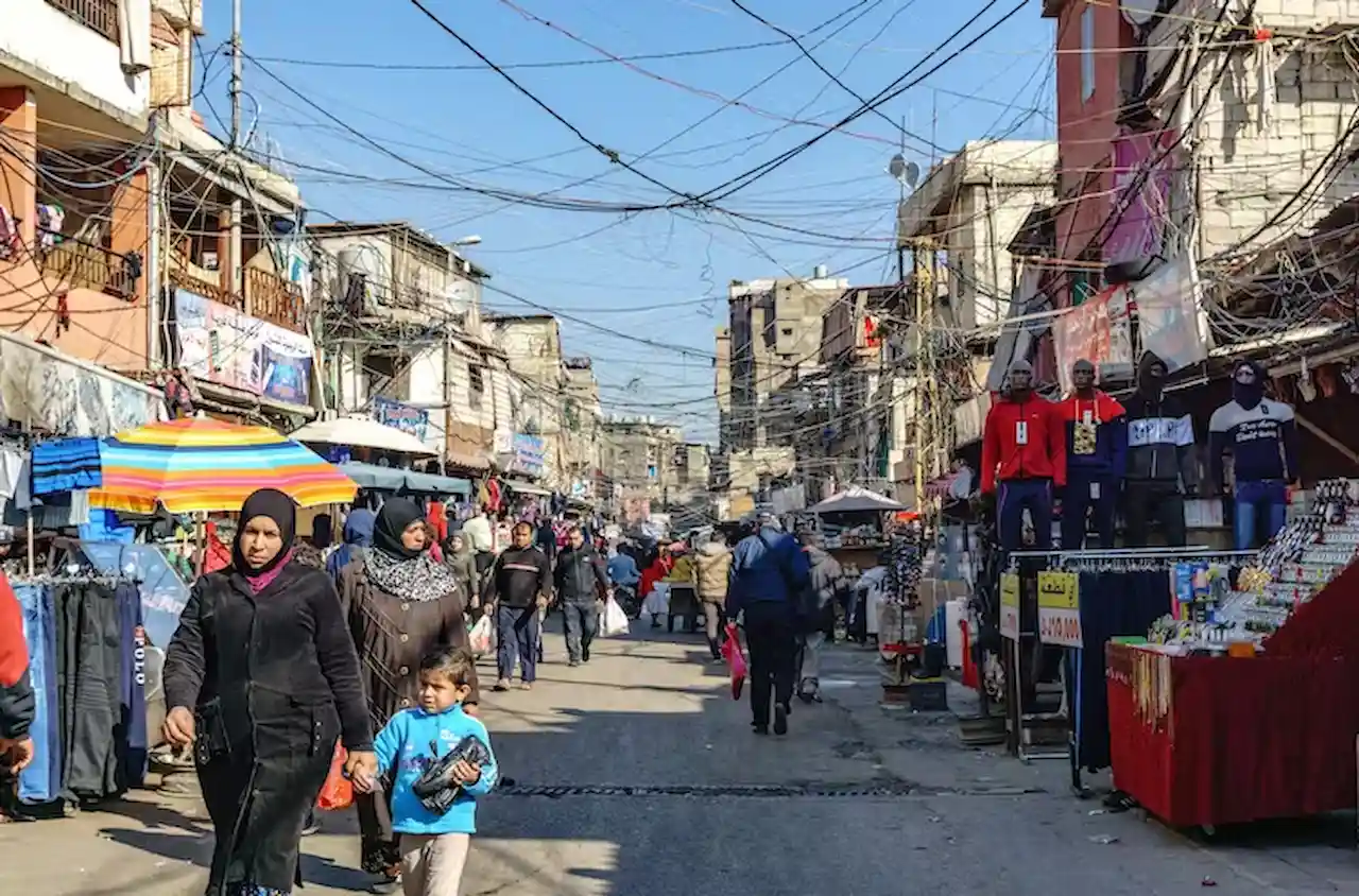 Campo de refugiados de Sabra y Shatila en 2018. Catay. Diáspora palestina / Foto: The Conversation