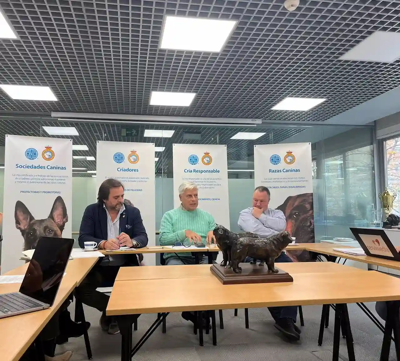 Rueda de prensa de la Real Sociedad Canina de España / Foto: EP