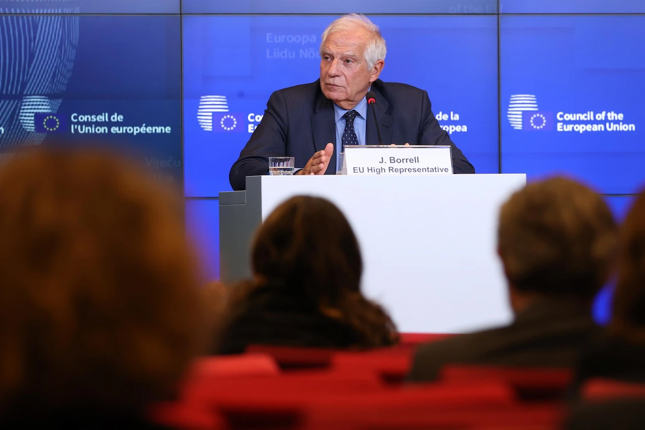 El Alto Representante de Política Exterior europeo, Josep Borrell, condena que Rusia haya salido del Tratado de Prohibición Completa de los Ensayos Nucleares / Foto: EP