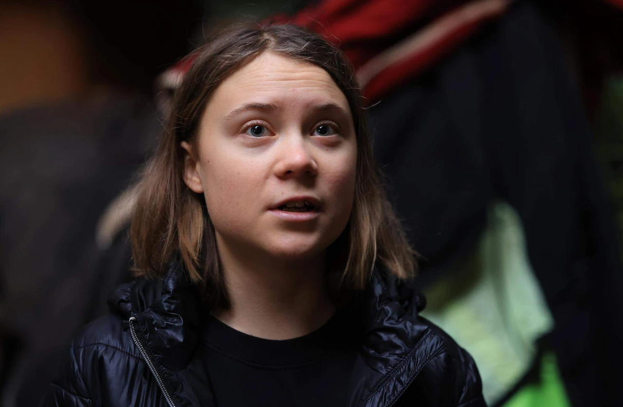 Greta Thunberg y cuatro jóvenes activistas ambientales se declaran inocentes de un delito de desorden público / Foto: EP