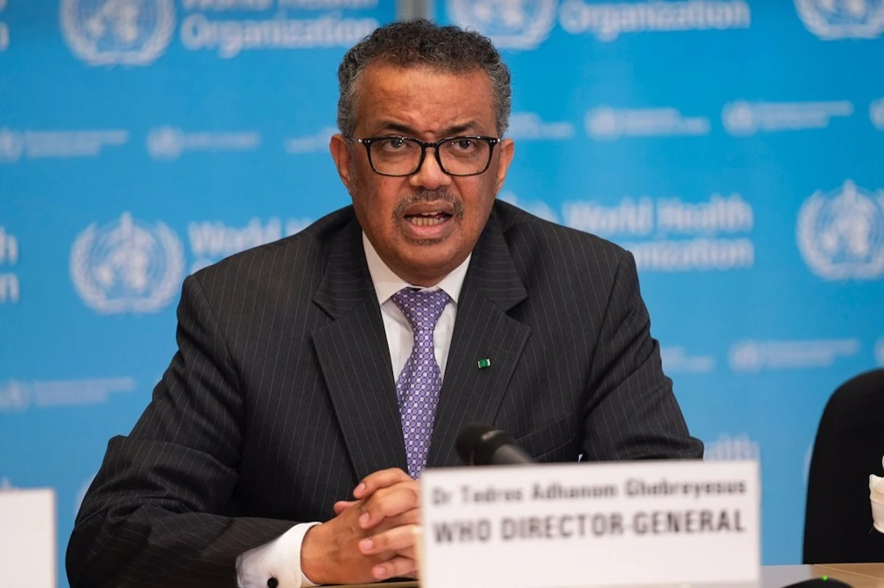 La salud debe estar al "frente y al centro" de los planes contra el cambio climático. El director general de la OMS, Tedros Adhanom Ghebreyesus / Foto: EP