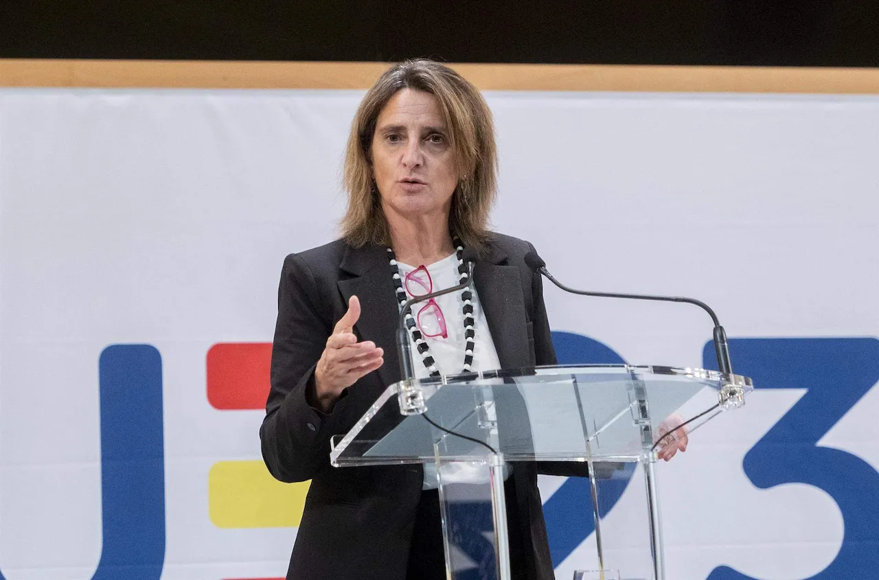 La ministra Teresa Ribera ve acertado que la COP28 se celebre en Dubái / Foto: EP