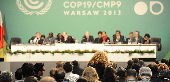 Una de las sesiones de la COP 19 celebrada en la capital polaca / Foto: UNFCCC