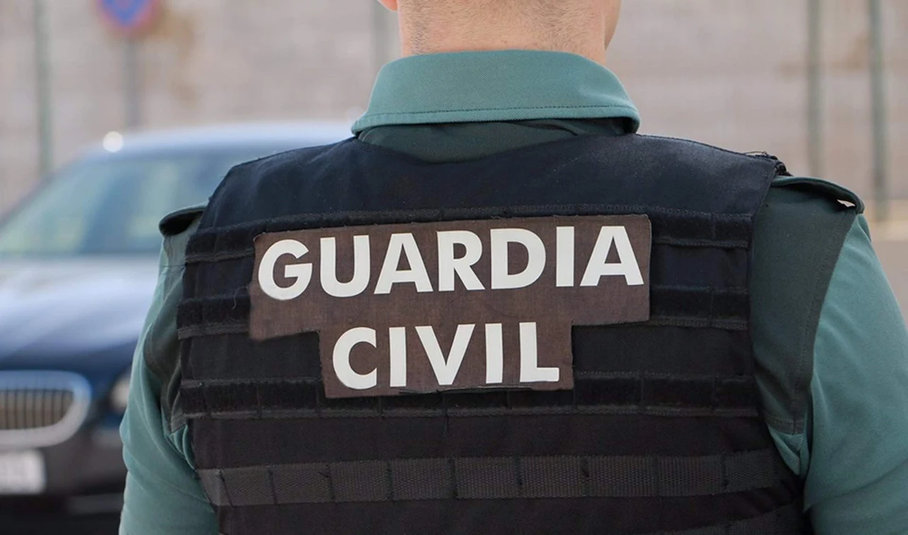 Un agente de la Guardia Civil, de espaldas, archivo. Futuro Vegetal / Foto: Archivo - EP