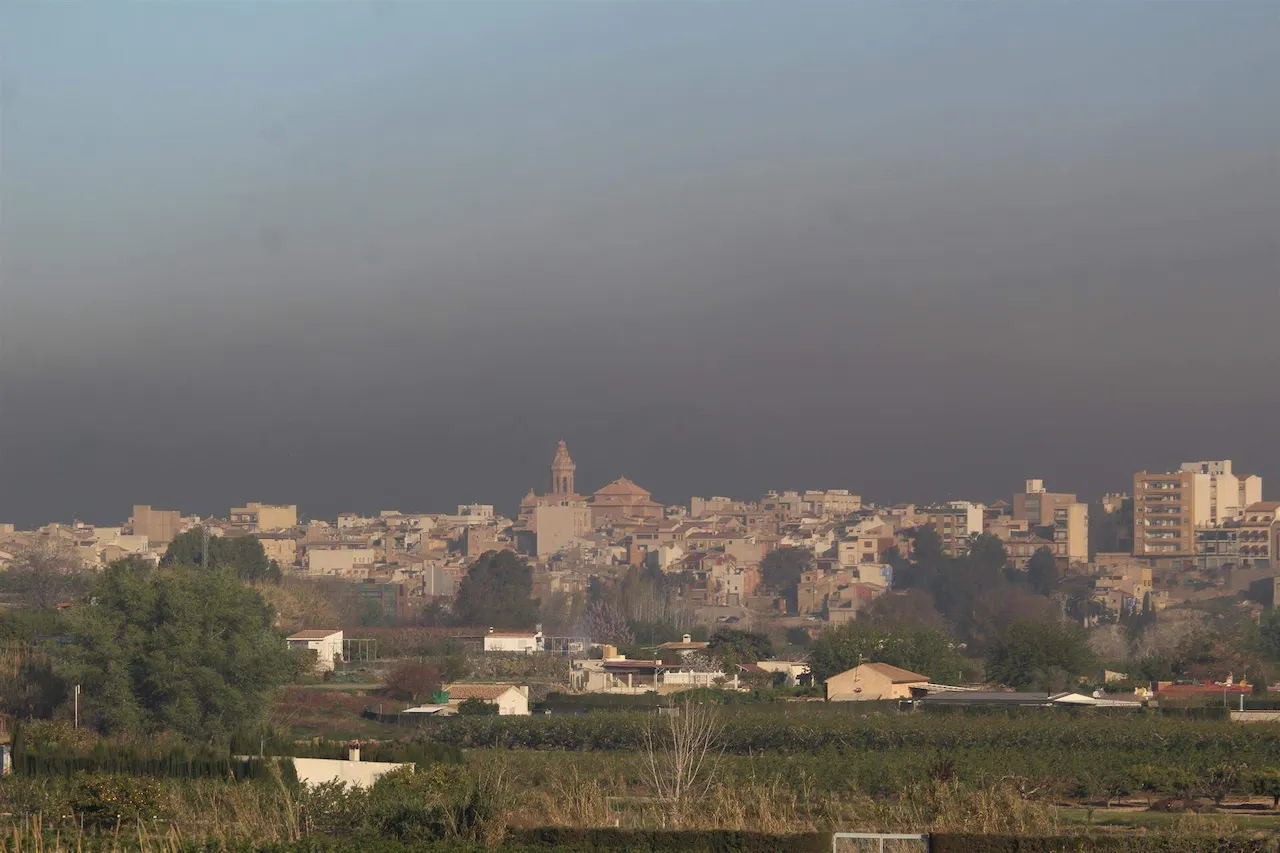 Cieza bajo una boina de contaminación. PM10, PM2.5, NO2, O3 contaminantes crónicos en Murcia / Foto: Archivo - EP
