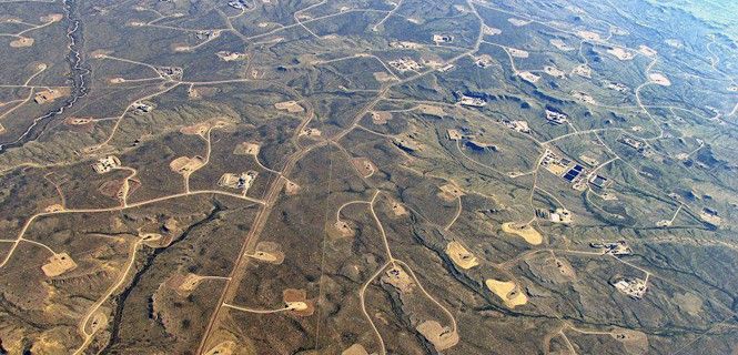 El 'fracking' es una de las actividades industriales de mayor impacto sobre el medio / Foto: Dennis Dimick - ISM