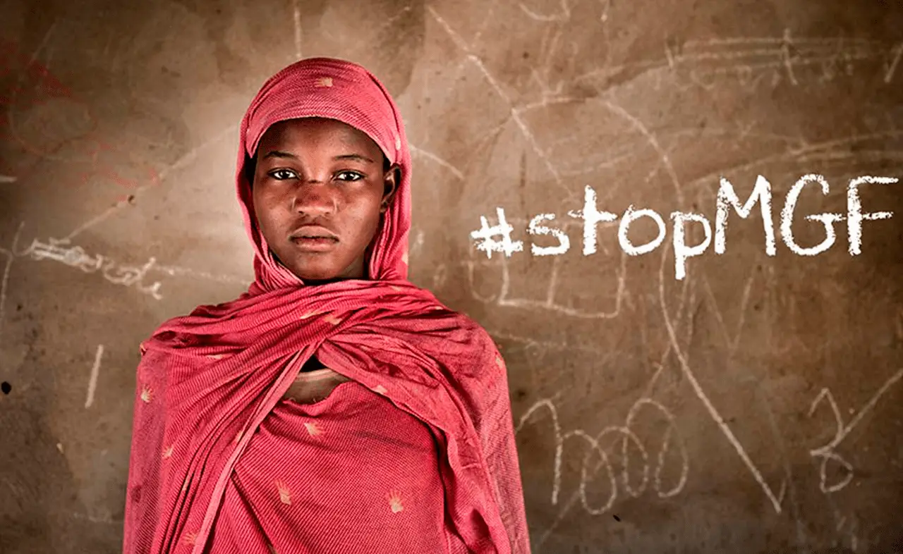 #StopMGF Stop Mutilación Genital Femenina . 200 millones de niñas y mujeres han sufrido mutilación genital femenina / Foto: Unicef
