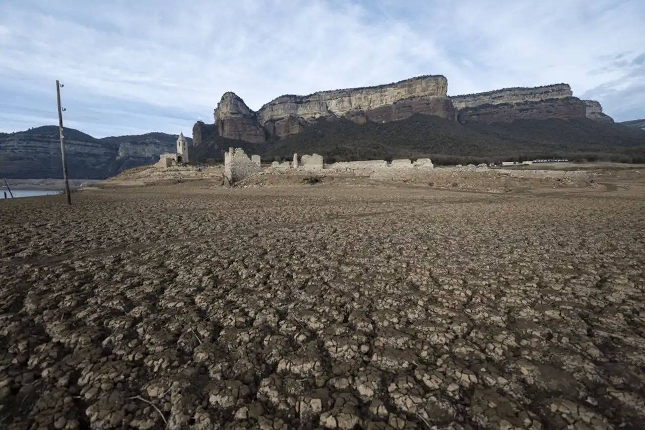 El pantano de Sau a finales de enero, Cataluña / Foto: EP