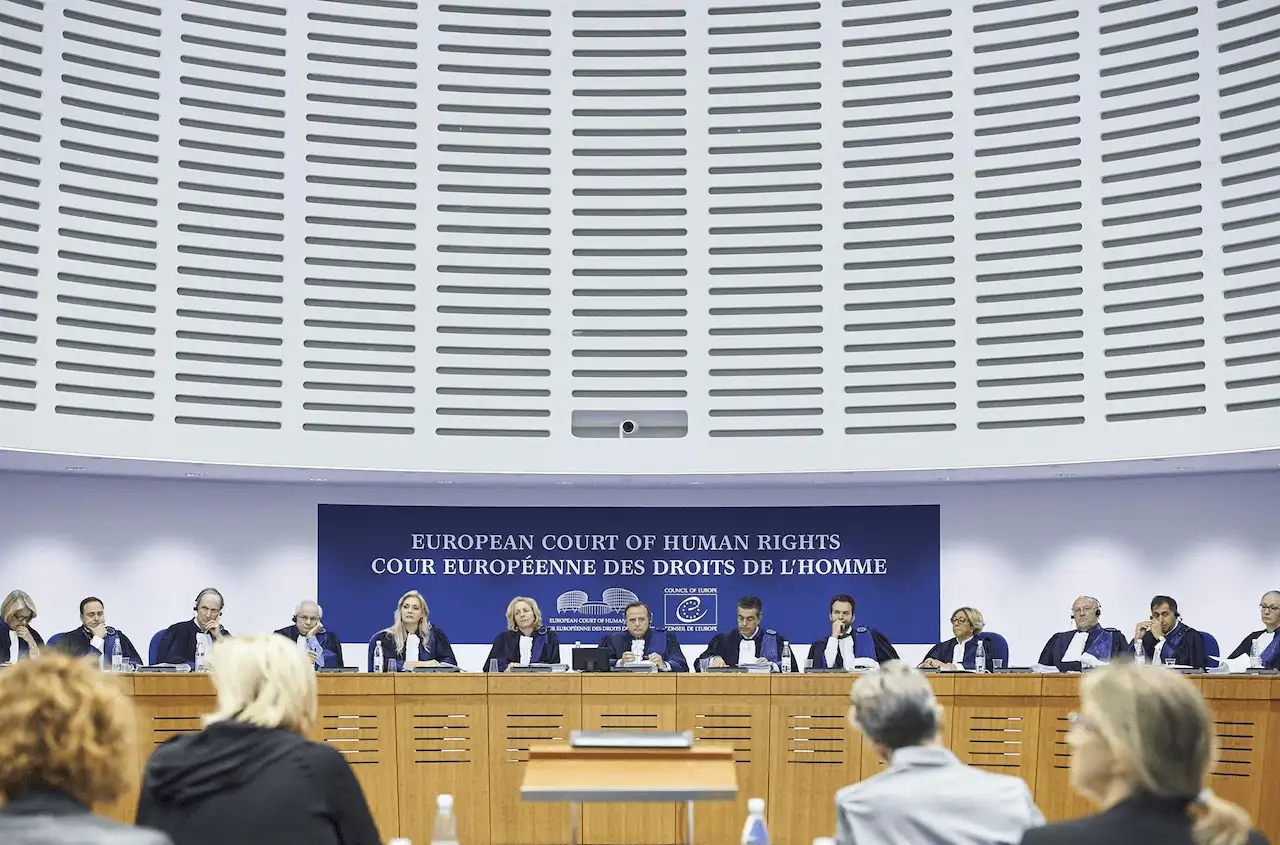 La Gran Sala Del Tribunal Europeo De Derechos Humanos. El TEDH inadmite la demanda de seis jóvenes contra España y otros países por el cambio climático / Foto: Archivo: EP