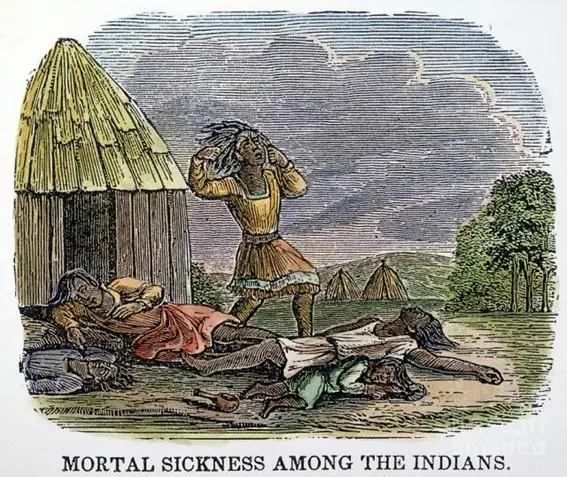 Mortal sickness among the indians