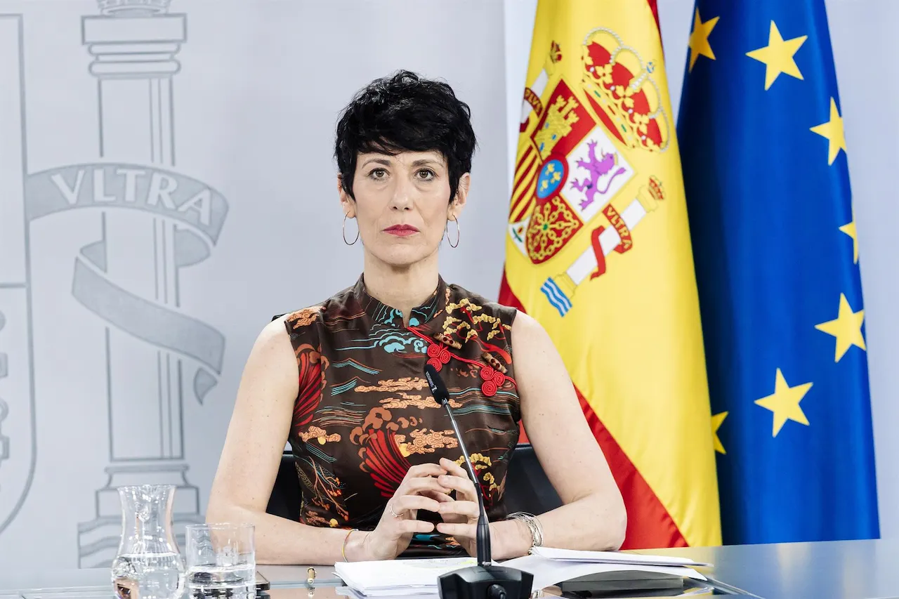 La ministra de Inclusión, Seguridad Social y Migraciones, Elma Saiz / Foto: EP