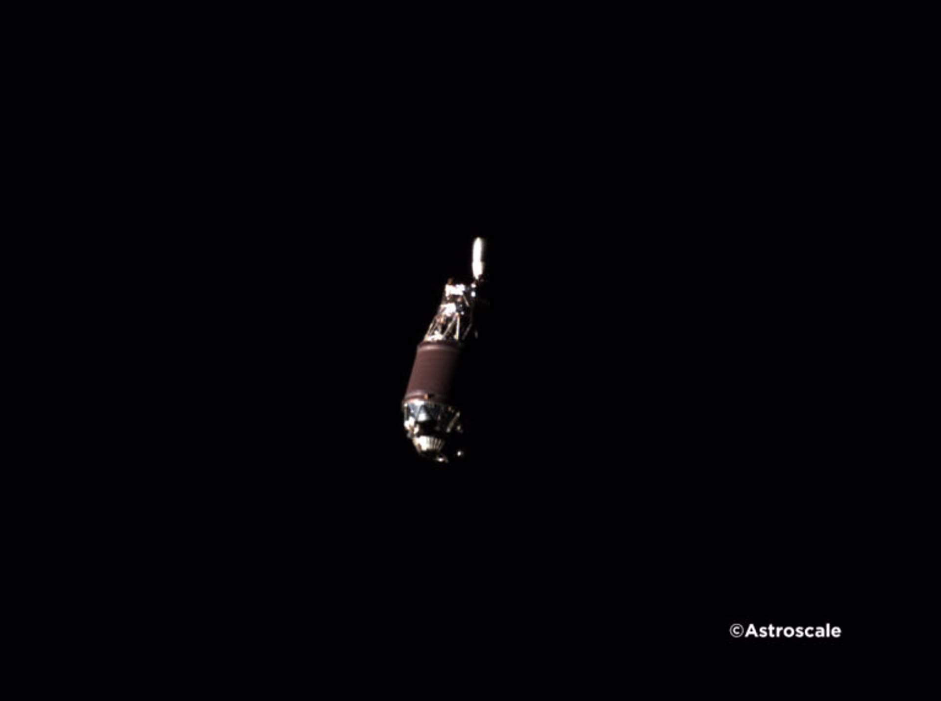 Desecho espacial / Imagen: ADRAS-J