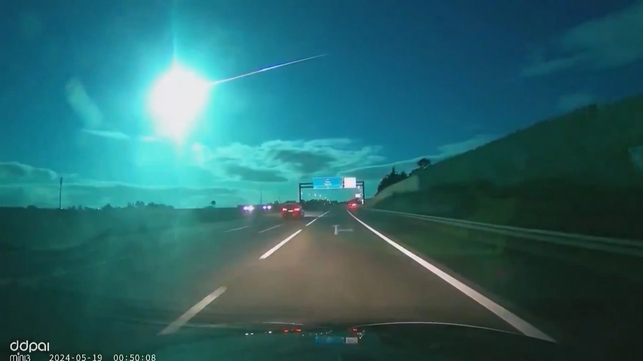 Una enorme bola de fuego ilumina el cielo de España y Portugal / Foto: EP