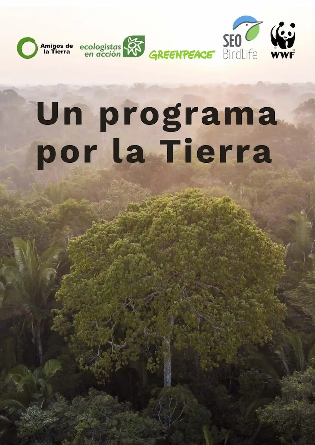 Un Programa por la Tierra para las elecciones europeas 2024