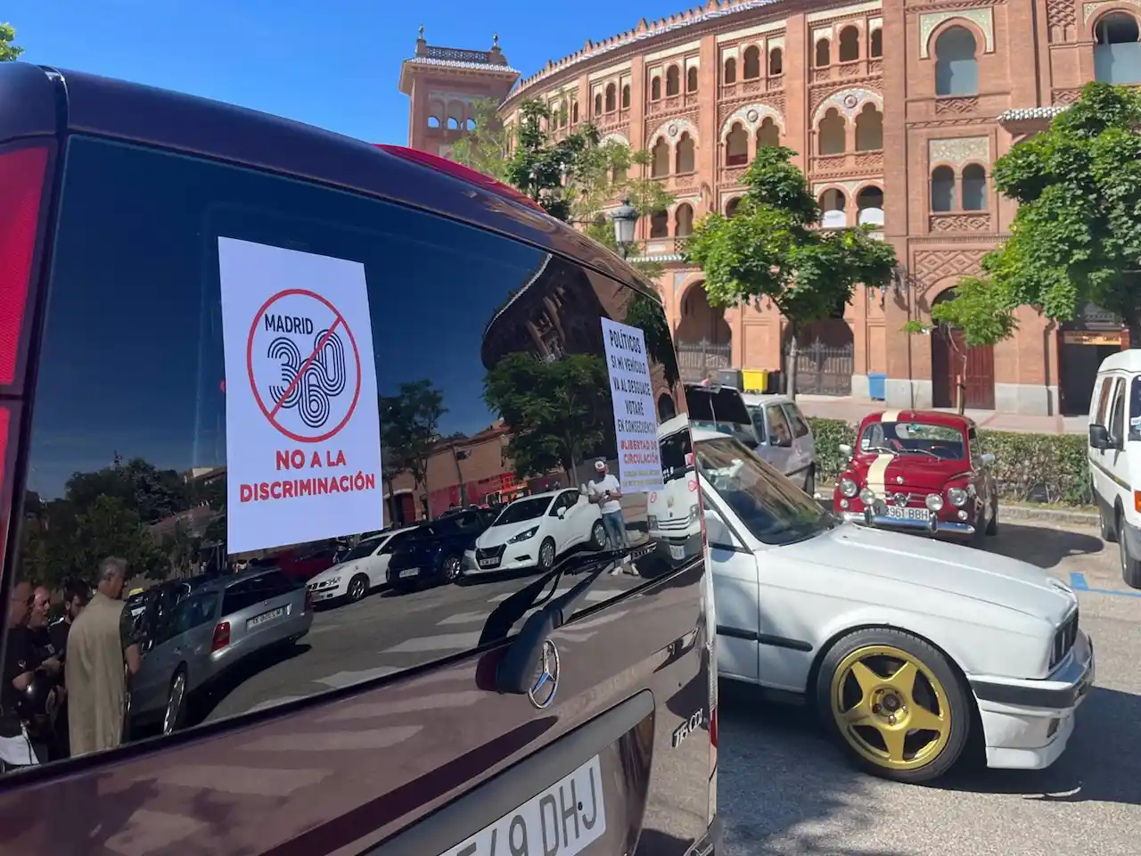 Marcha monotorizada contra 'Madrid 360' / Foto: EP