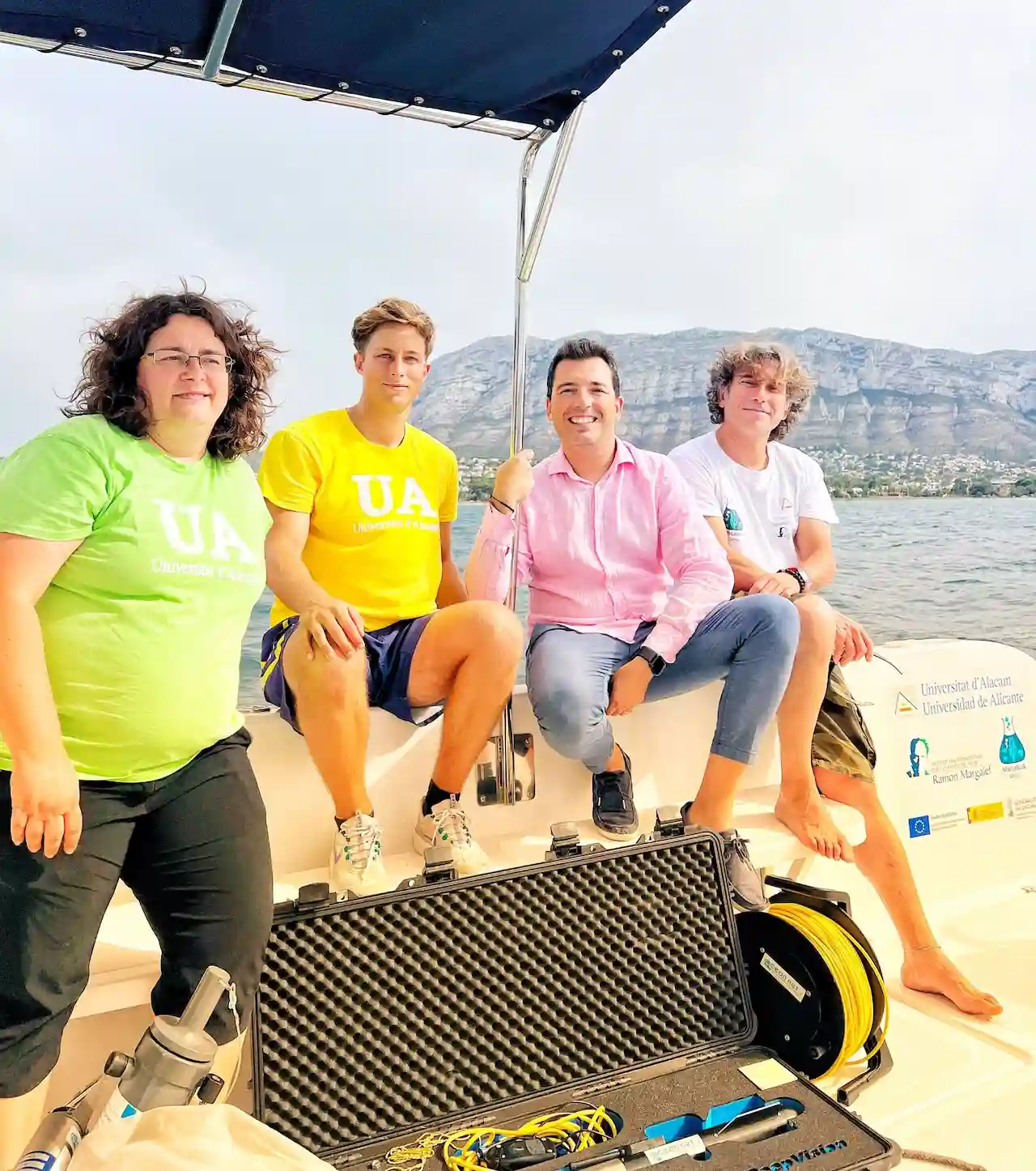 El equipo de investigación sobre contaminación acústica marina en el Derecho Penal Internacional / Foto: UJI