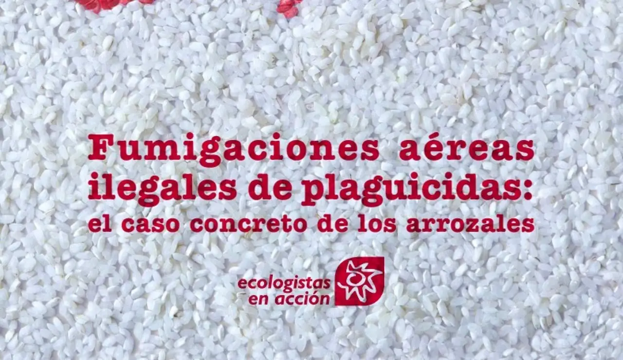 Fumigar plaguicidas desde avionetas está prohibido por la ley / Foto: Ecologistas en Acción