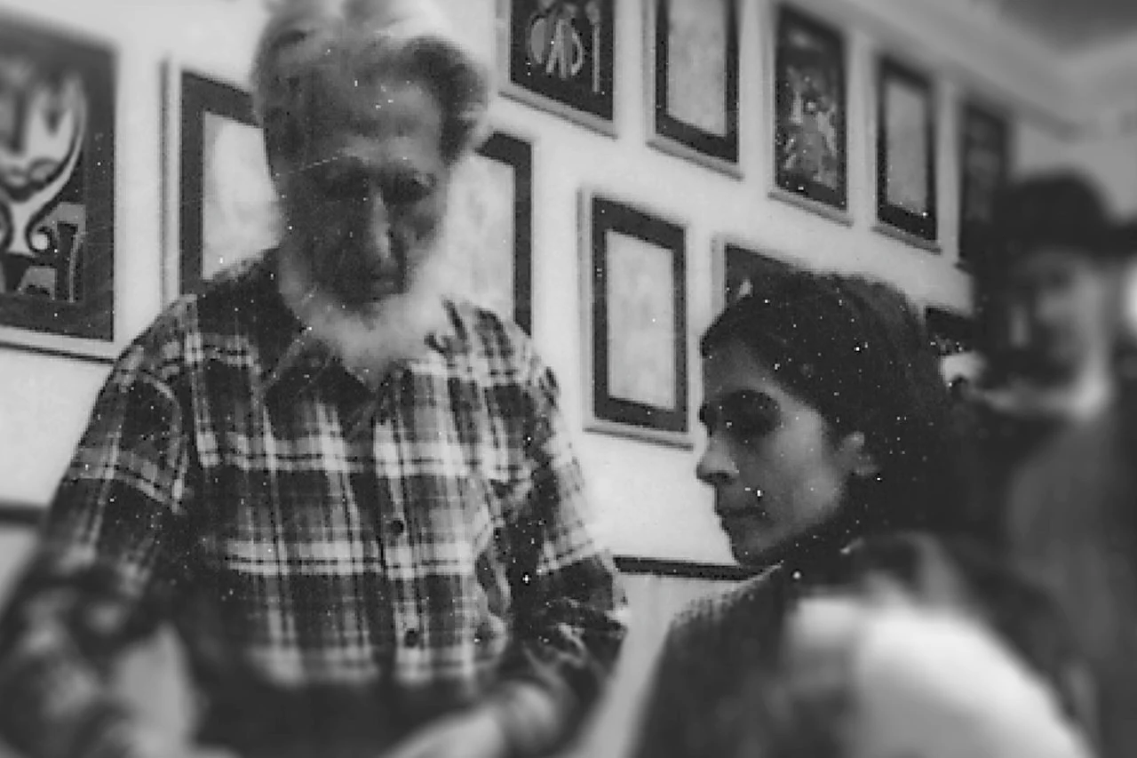 El líder de la "organzación Vida Sana", Abel González, junto con Ángeles Parra, actual directora de BioCultura y la Asociación Vida Sana / Foto: FA El líder de la "organzación Vida Sana", Abel González, junto con Ángeles Parra, actual directora de BioCultura y la Asociación Vida Sana / Foto: FA