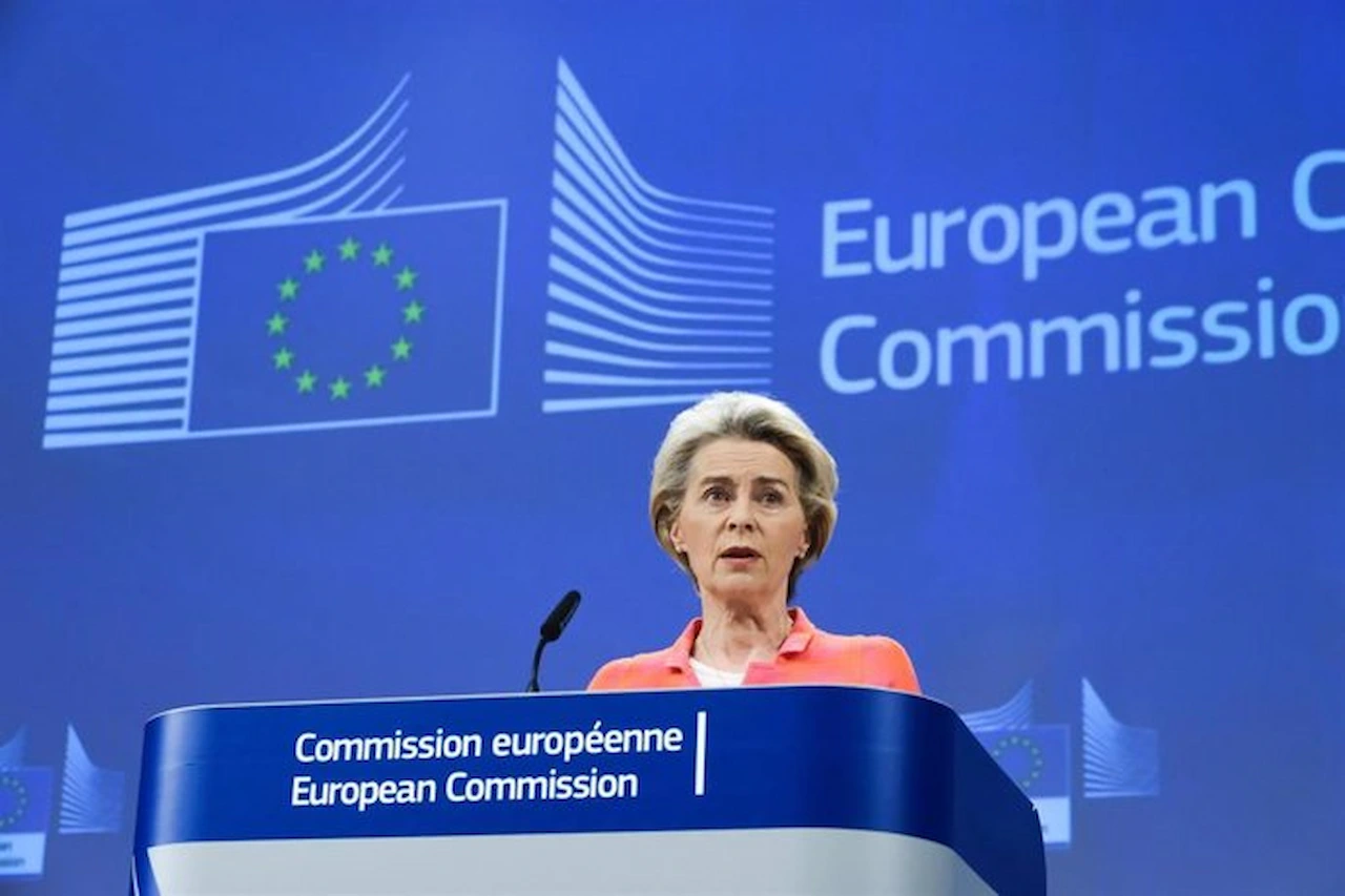 El 'Pacto Industrial Limpio' de la Comisión Europea. Ursula von der Leyen presidenta de la Comisión Europea / Foto. EP