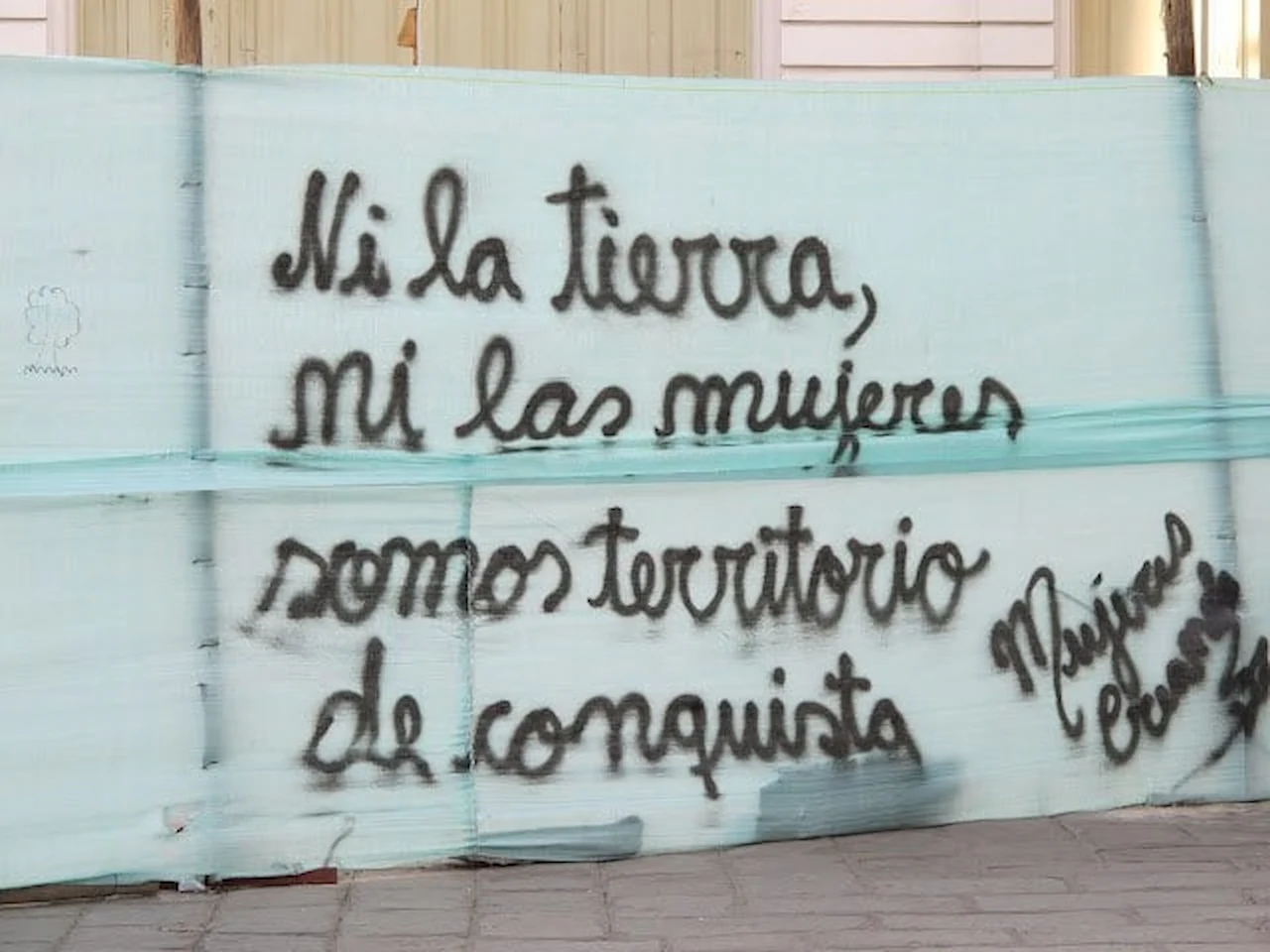 Ni la tierra ni las mujeres somos territorio conquista / Foto: Ecologistas en Acción