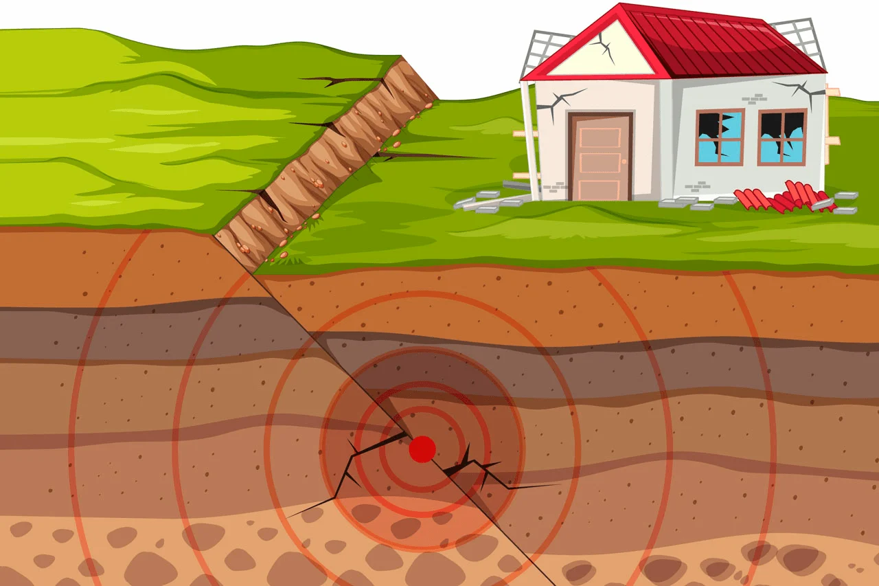 Imagen de qué es un terremoto / Ilustración: FP Imagen de qué es un terremoto / Ilustración: FP