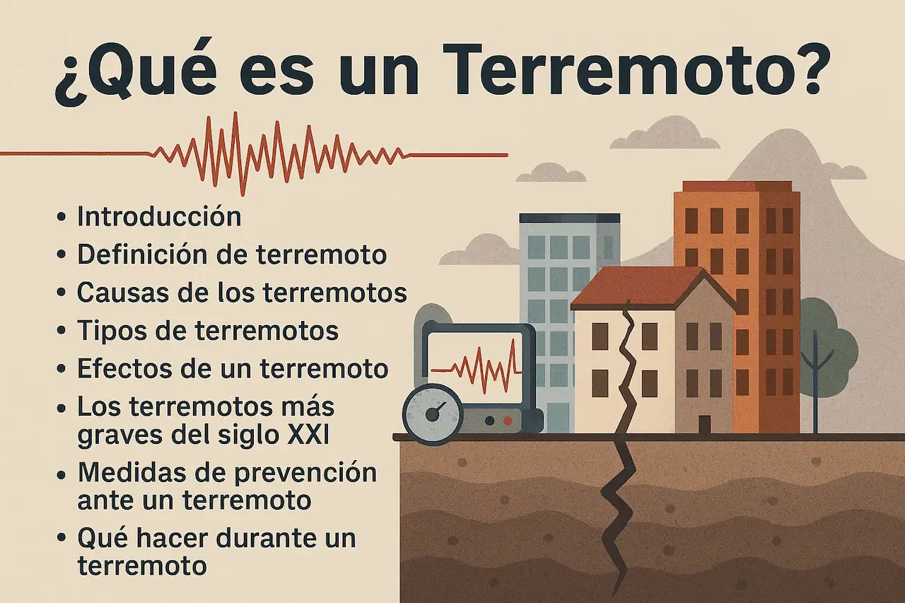 Qué son los terremotos / Imagen: AI Qué son los terremotos / Imagen: AI