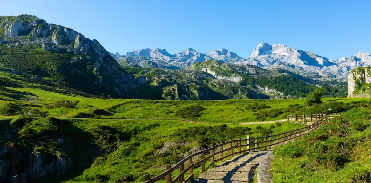 Paisaje del Parque Nacional Picos de Europa en Asturias / Foto: 'The Conversation'