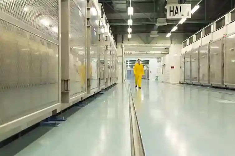 La instalación nuclear iraní de Fordow en 2019 La instalación nuclear iraní de Fordow en 2019