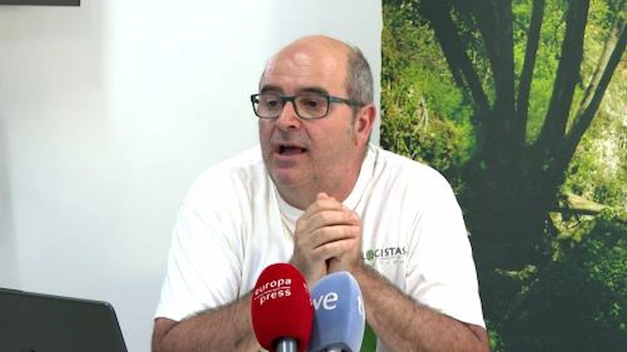 Isidoro Albarreal de Ecologistas en Acción en rueda de prensa / Foto: EP
