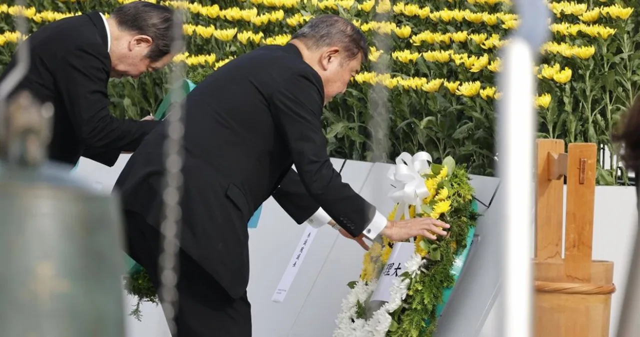 Ceremonia en Hiroshima en memoria de las víctimas del bombardeo atómico, en el 80 aniversario del ataque que devastó la ciudad en 1945 / Foto: EP