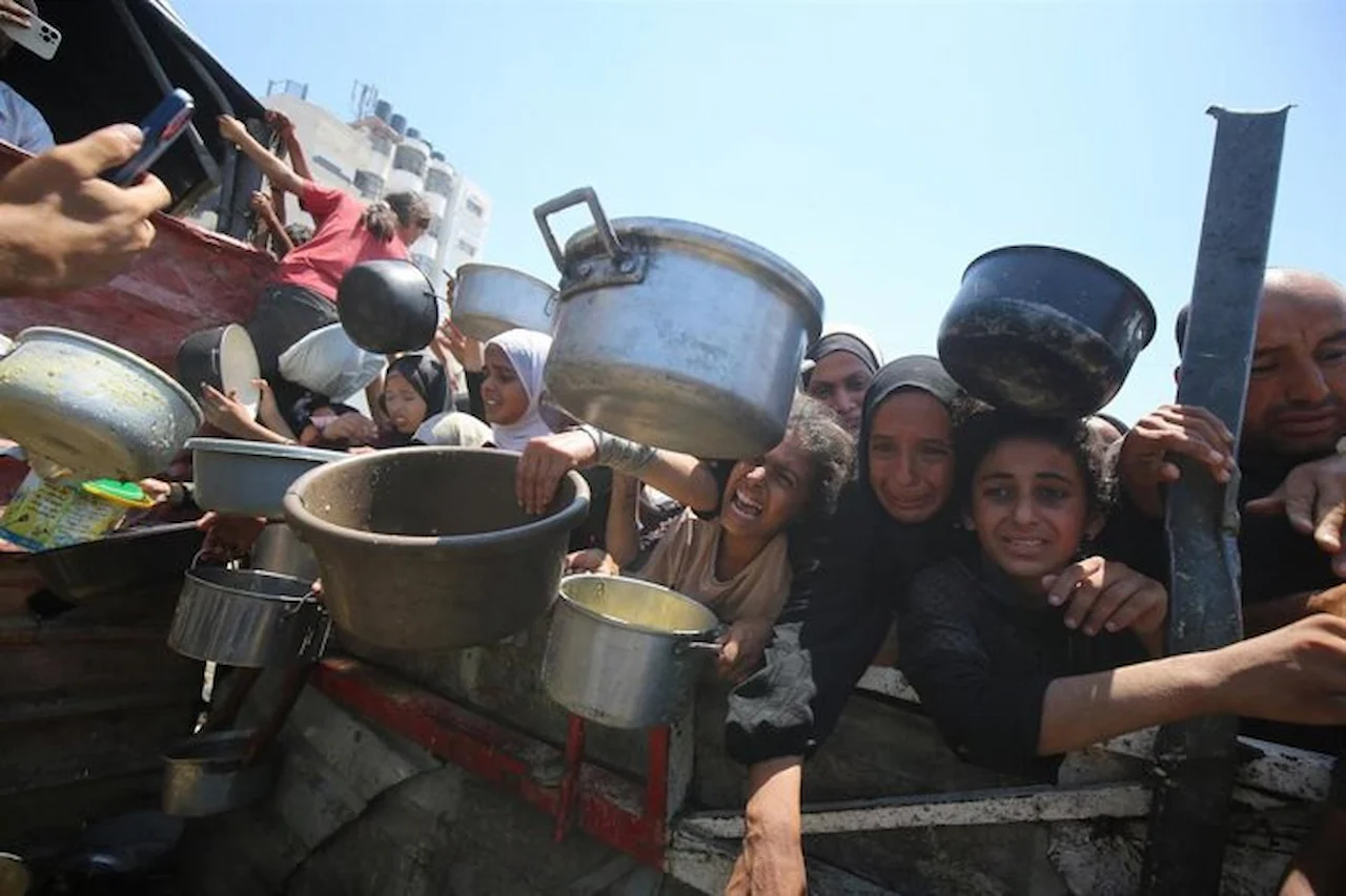 Genocidio, muertos por hambre, humillación, atropello a los derechos humanos en Gaza / Foto: Omar Ashtawy