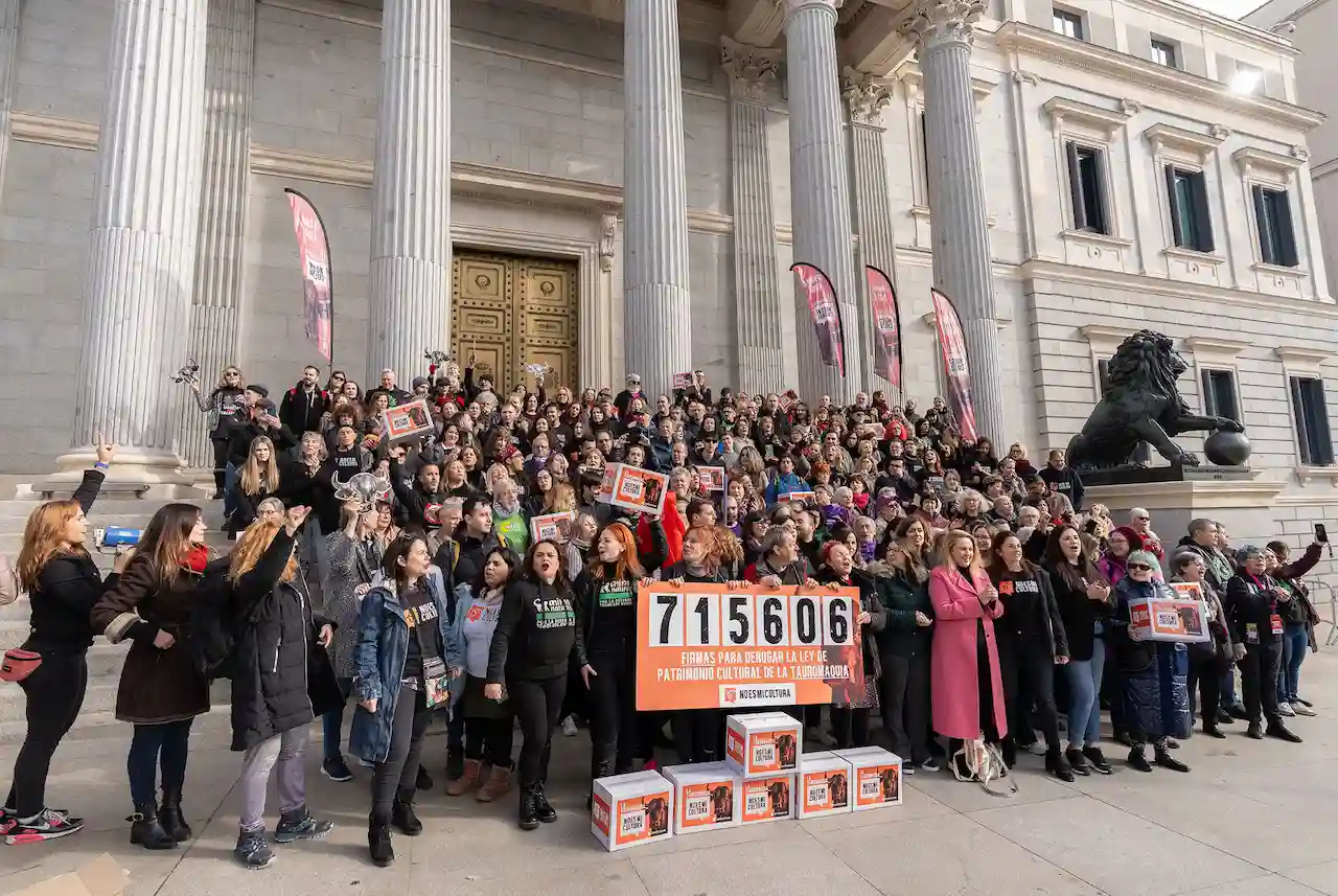 'No Es Mi Cultura', la ILP promovida para retirar la tauromaquia de Patrimonio Cultural de España / Foto: EP