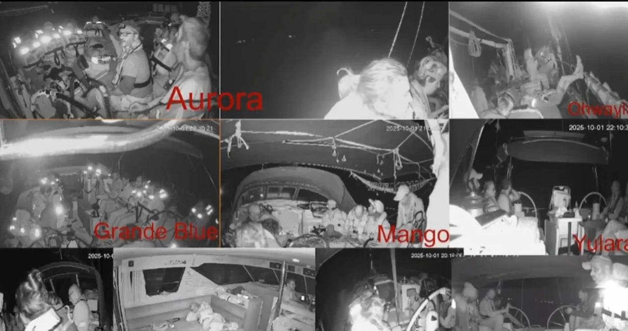 Vídeo en directo Ada Colau y tripulantes a bordo del Sirius, interceptado por Israel frente a Gaza / Imagen: EP