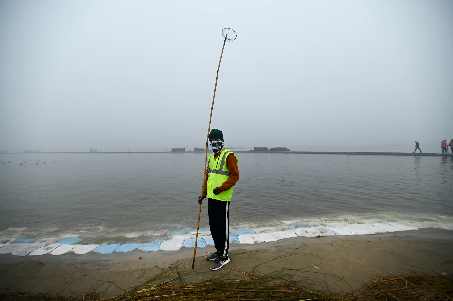Para mantener la higiene del Kumbh Mela en India, se contrataron 15.000 trabajadores / Foto: Alfons Rodríguez Para mantener la higiene del Kumbh Mela en India, se contrataron 15.000 trabajadores / Foto: Alfons Rodríguez
