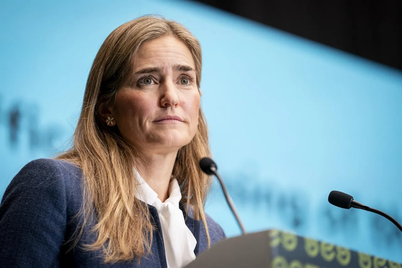 Sara Aagesen interviene en el lanzamiento del 'Pacto de Líderes de Alto Nivel Seguridad Hídrica' / Foto: EP