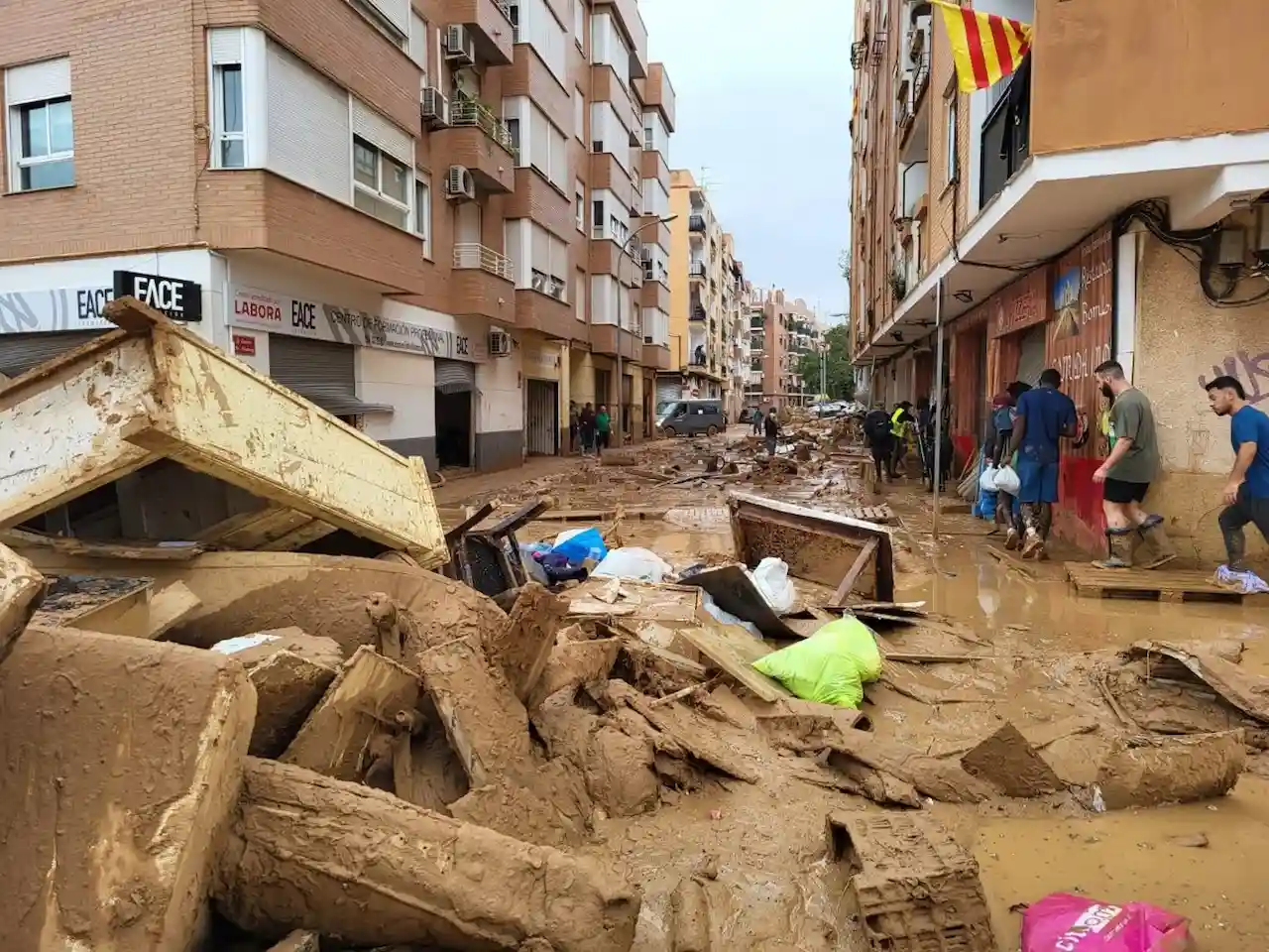 Infraestruturas críticas en lugares con riesgo de inundación. Dana de València / Foto: EP Infraestruturas críticas en lugares con riesgo de inundación. Dana de València / Foto: EP