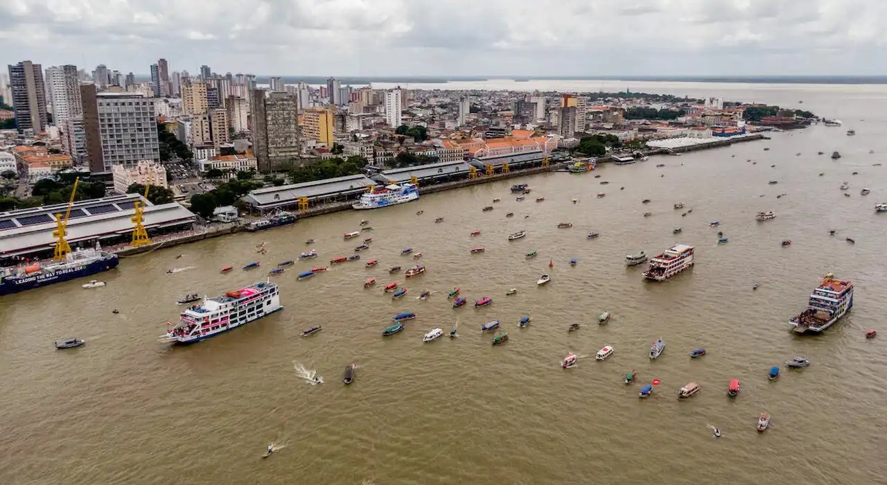 La flotilla indígena: 3.000 km rumbo a la COP30 / Foto: Greenpeace
