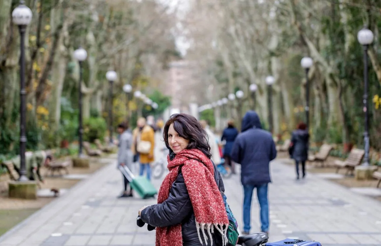 Abandonar los combustibles fósiles. Marga Mediavilla, profesora en la Universidad de Valladolid / Foto: M. M. Abandonar los combustibles fósiles. Marga Mediavilla, profesora en la Universidad de Valladolid / Foto: M. M.