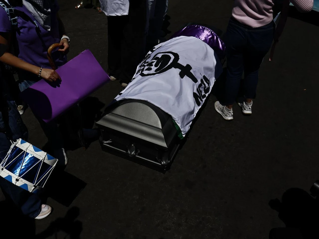 Marcha en Nezahualcóyotl, México, por el Día Internacional de la Mujer 2025 / Foto: Archivo - EP