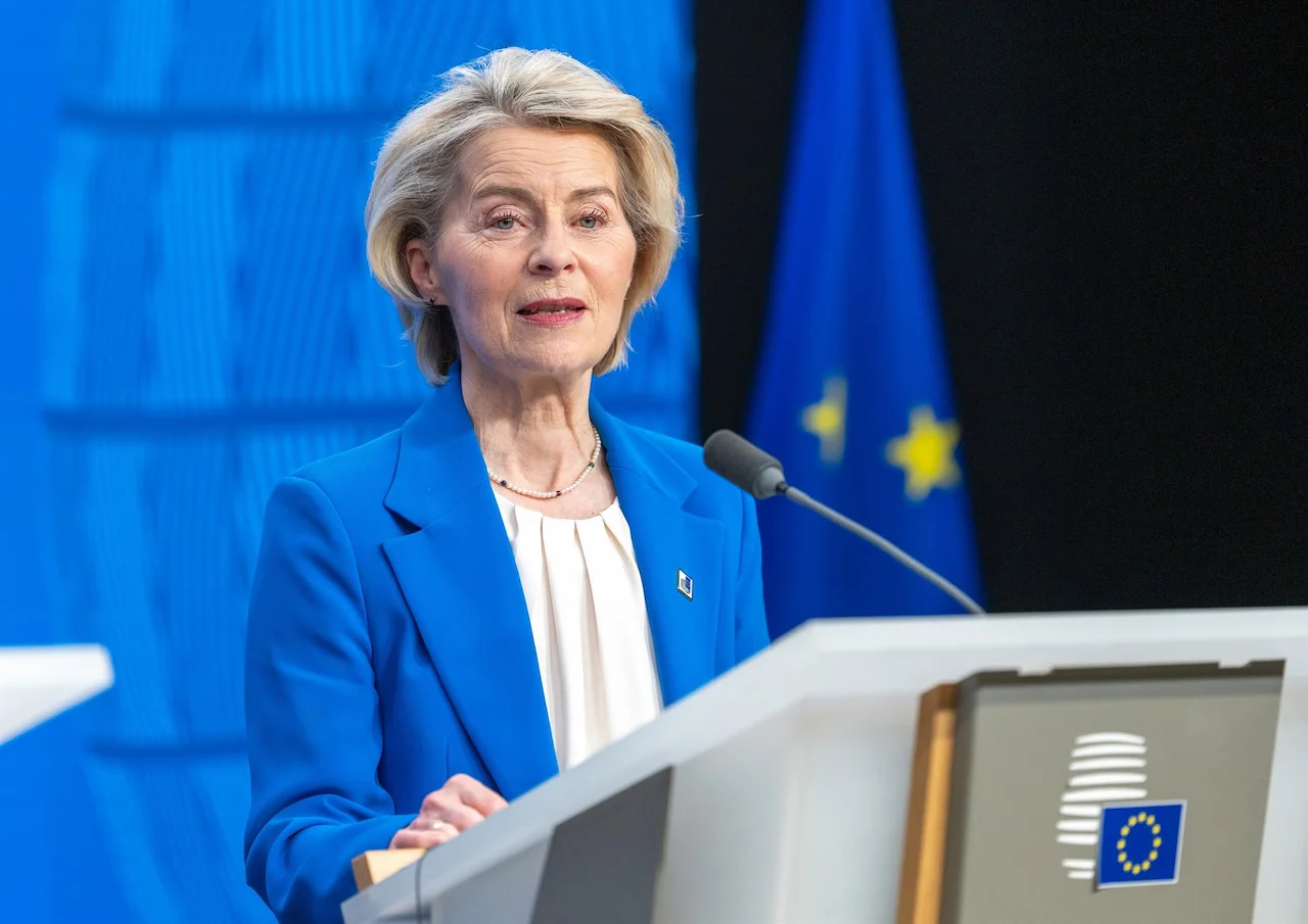 La presidenta de la Comisión Europea, Ursula Von Der Leyen firmará el acuerdo comercial entre la UE y el Mercosur / Foto: Michael Kappeler-dpa