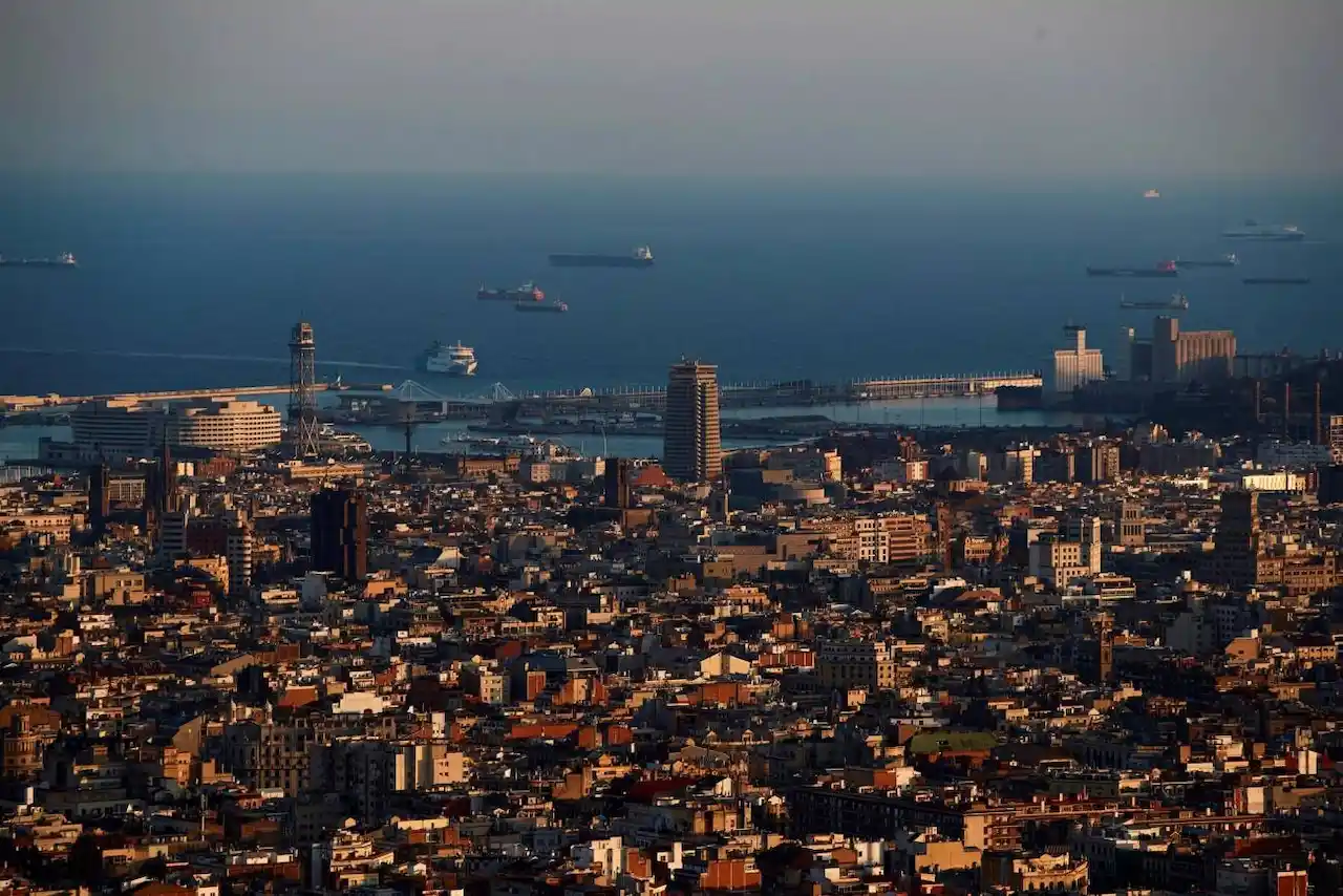Vista aérea de Barcelona / Foto: Alejandro García-EFE