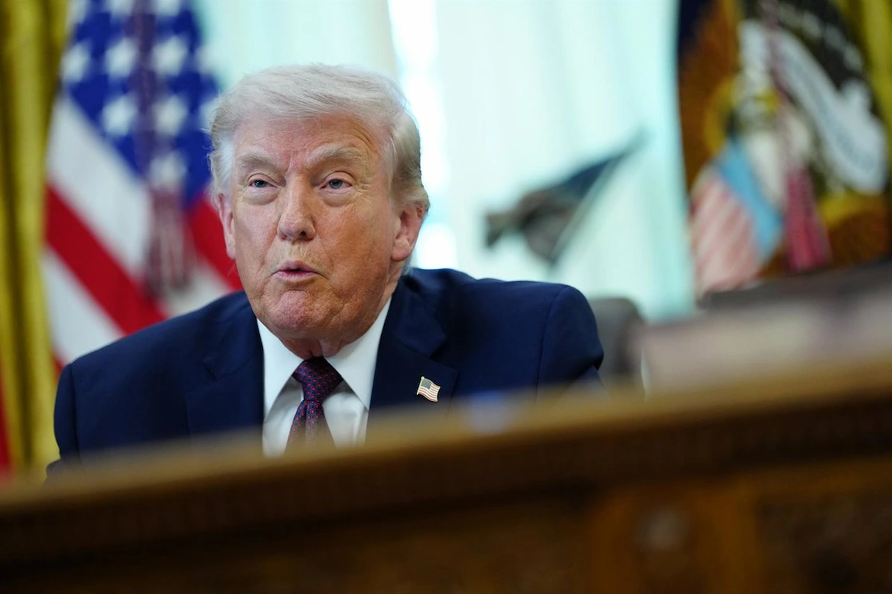 El presidente de Estados Unidos, Donald Trump, en una imagen de archivo durante una intervención pública / Foto: EP El presidente de Estados Unidos, Donald Trump, en una imagen de archivo durante una intervención pública / Foto: EP