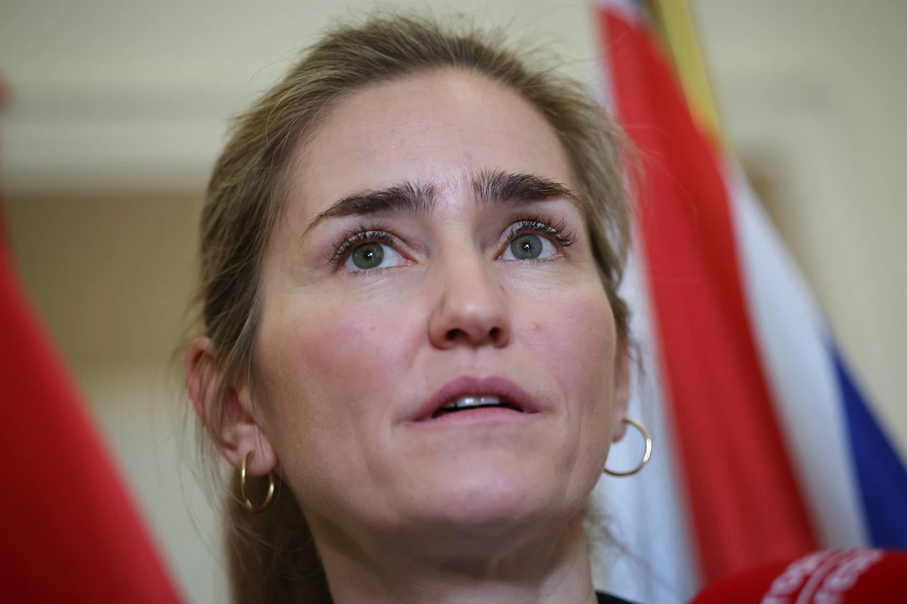 La vicepresidenta tercera y ministra para la Transición Ecológica y el Reto Demográfico, Sara Aagesen tras reunirse con el economista Nicholas Stern en el Ministerio, el 10 de abril de 2026 en Madrid (España) / Foto: EP La vicepresidenta tercera y ministra para la Transición Ecológica y el Reto Demográfico, Sara Aagesen tras reunirse con el economista Nicholas Stern en el Ministerio, el 10 de abril de 2026 en Madrid (España) / Foto: EP