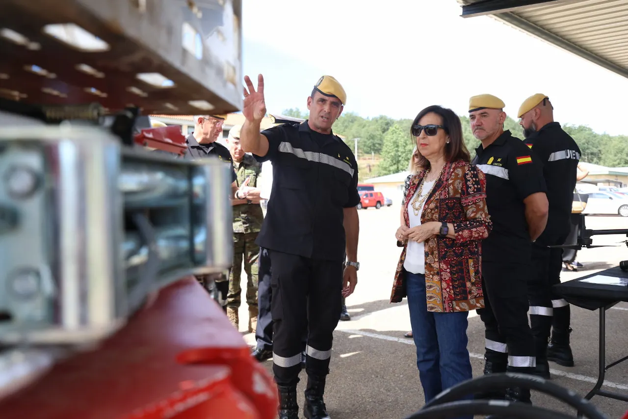La UME advierte a la ministra de Defensa de una campaña de incendios 2026 especialmente dura / Foto: EP
