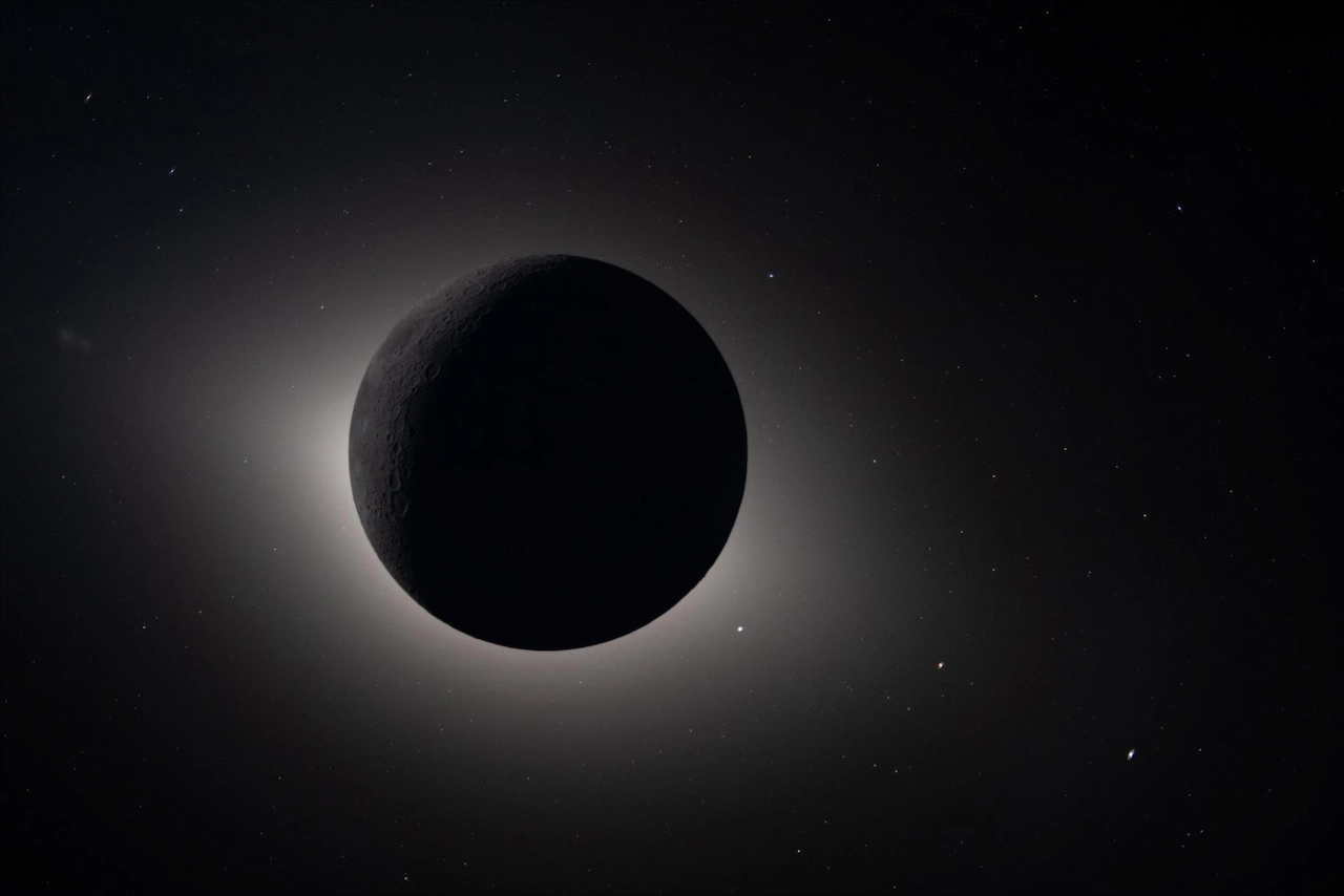 La Luna eclipsa totalmente el Sol en una imagen captada por la nave espacial Orion durante la misión Artemis II / Foto: NASA La Luna eclipsa totalmente el Sol en una imagen captada por la nave espacial Orion durante la misión Artemis II / Foto: NASA