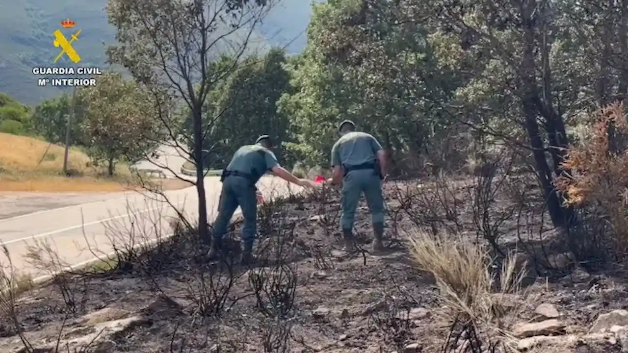 Detenido por 15 incendios intencionados en la provincia de Zamora / Foto: Guardia Civil Detenido por 15 incendios intencionados en la provincia de Zamora / Foto: Guardia Civil