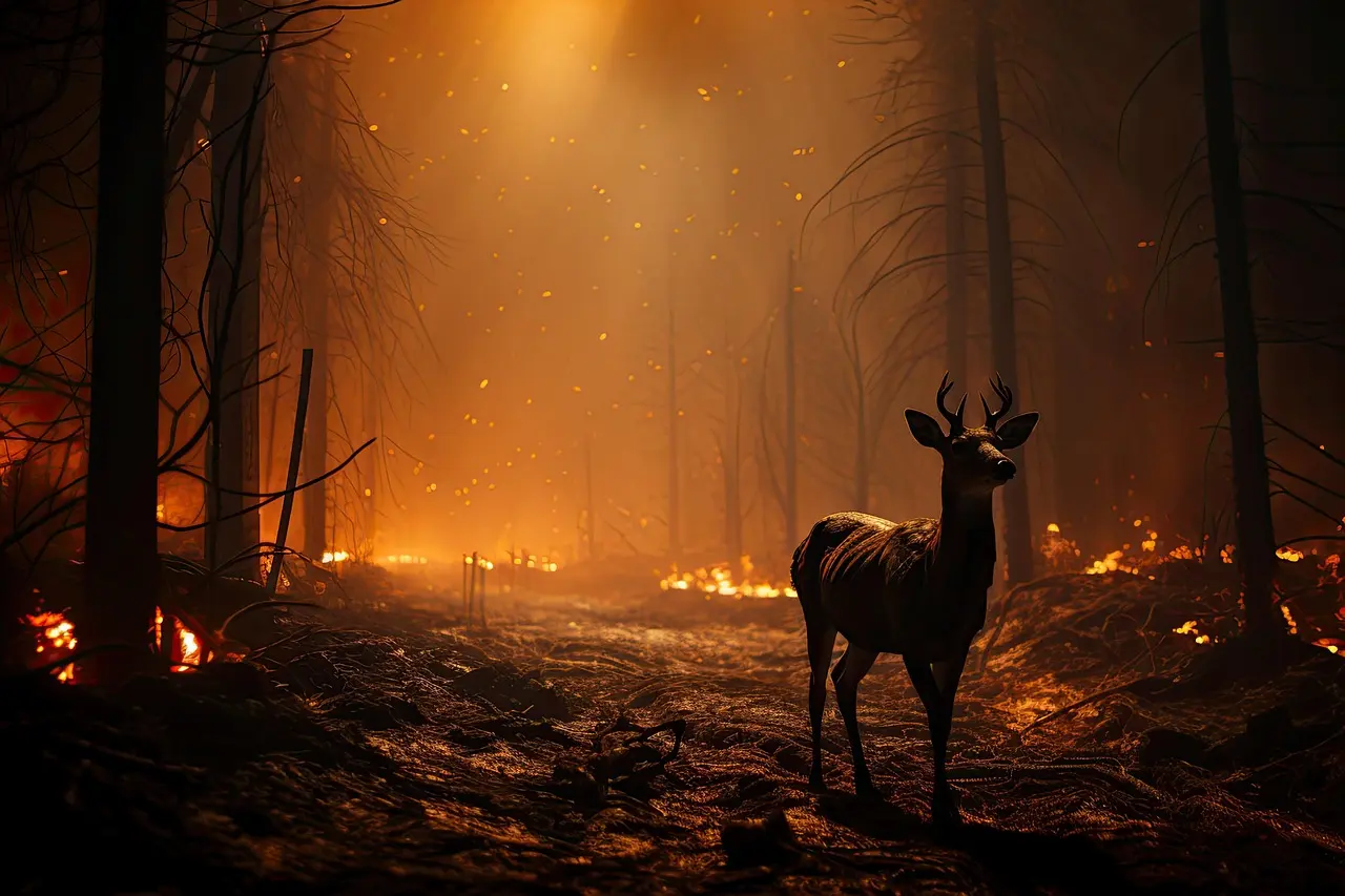 Rescatar a los animales de los incendios y otras catástrofes / Imagen: PB