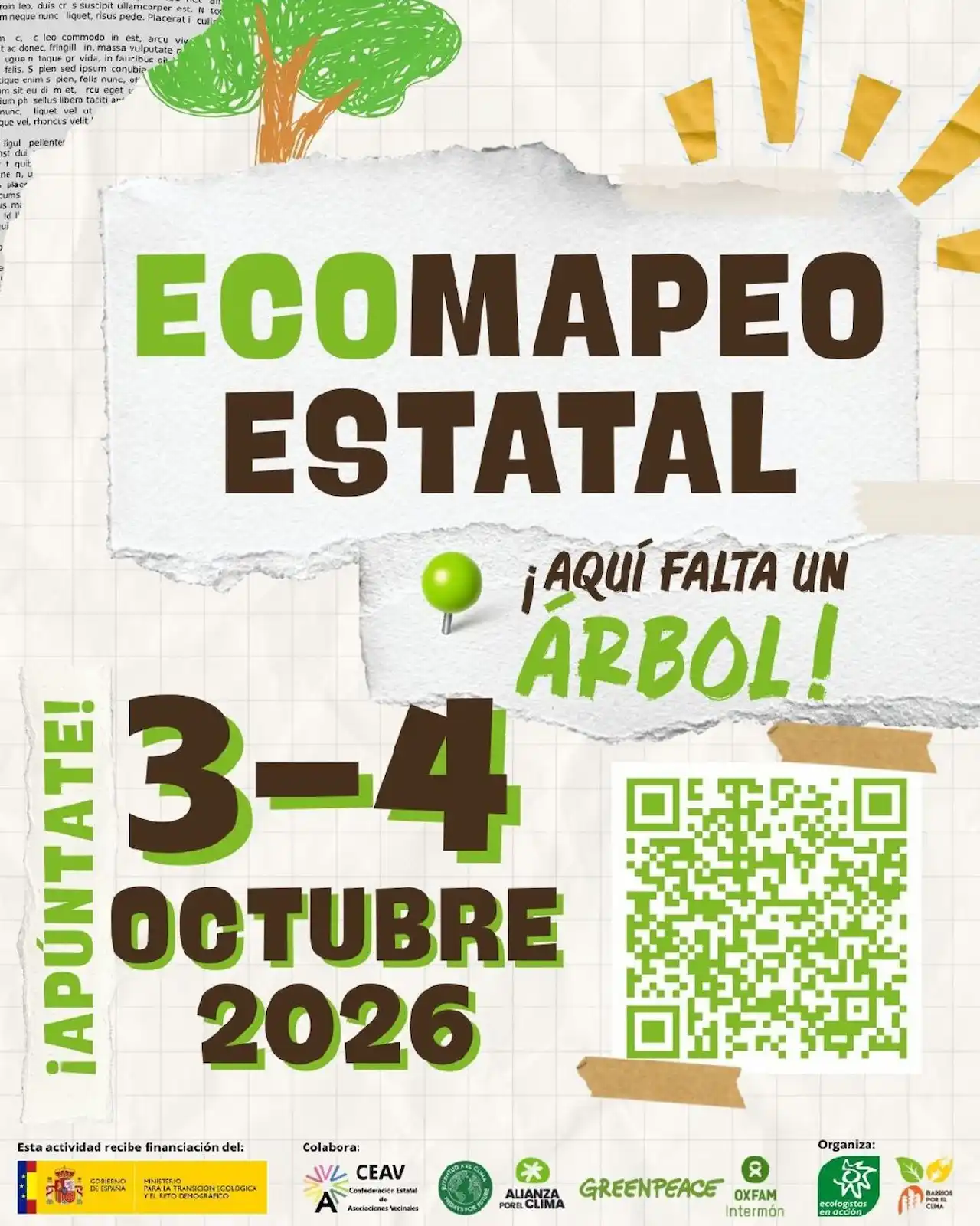 EcoMapeo Estatal: una medición del arbolado urbano / Imagen: Ecologistas en Acción EcoMapeo Estatal: una medición del arbolado urbano / Imagen: Ecologistas en Acción
