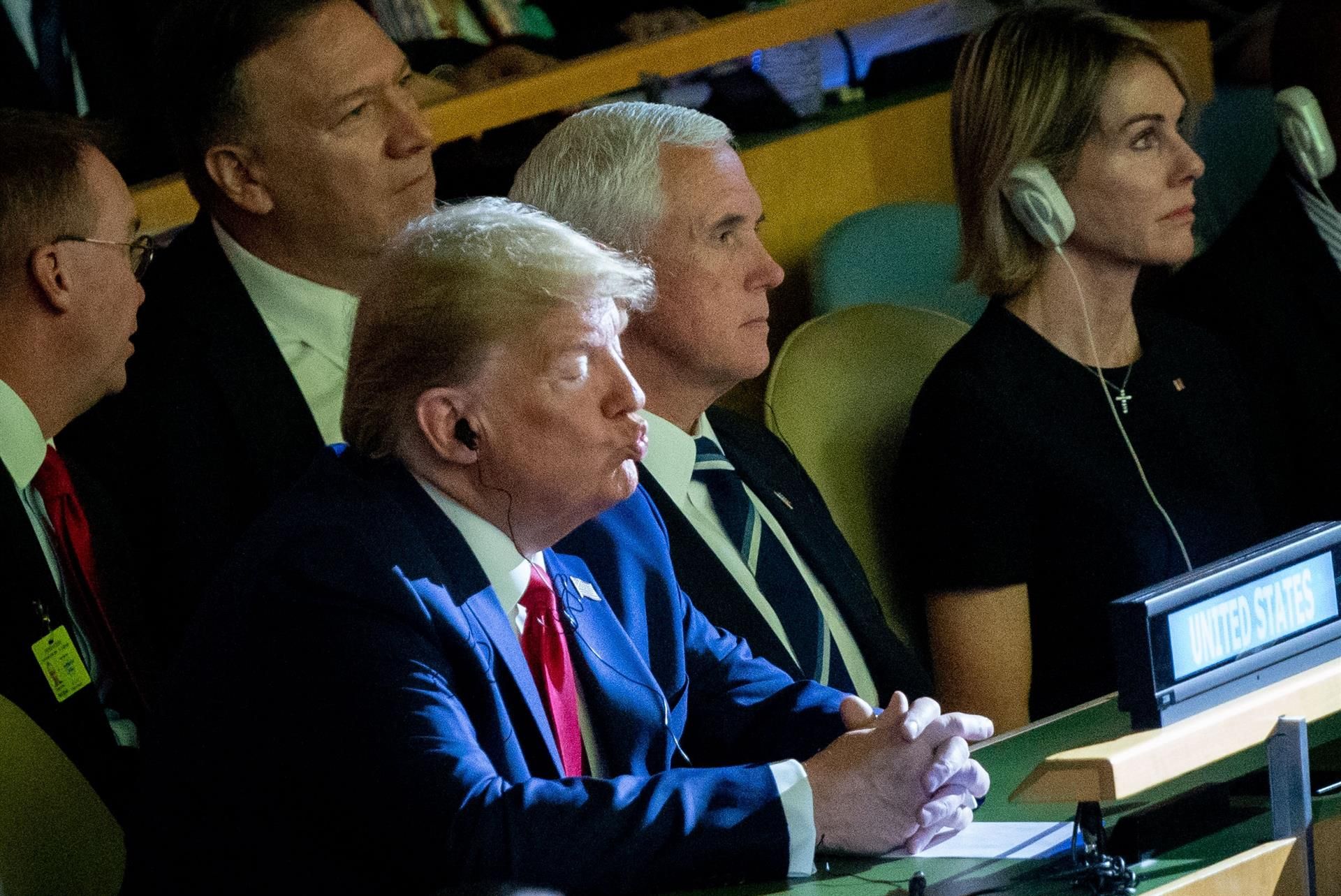 El presidente estadounidense no escuchó a Greta Thunberg / Foto: Kay Nietfeld DPA